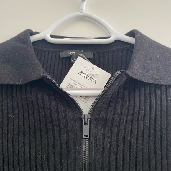 Love Tree Zipper Cardigan - Picture 4 of 5